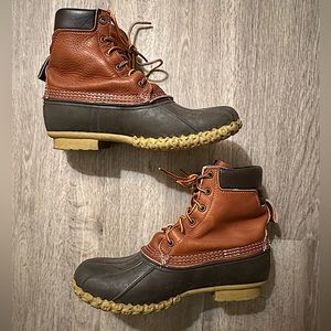 LL Bean Men’s Tumbled Leather Boots